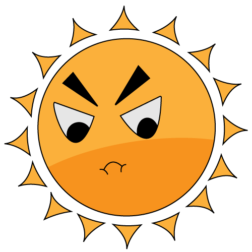 Grumpy Sun